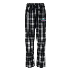 Pittsboro Panda Logo Ladies Flannel Pants